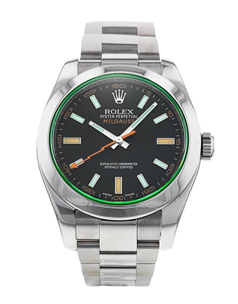 rolex milgauss watchfinder|rolex milgauss black bezel.